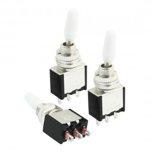 3pcs SPDT 2 Positions ON/ON Auto Motor Rocker Toggle Switch AC250V 2A