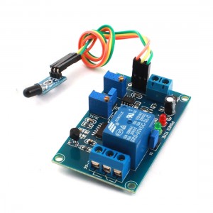 DC5V 1 Channel Non-reflection Trigger Infrared Reciever Time Delay Relay Module