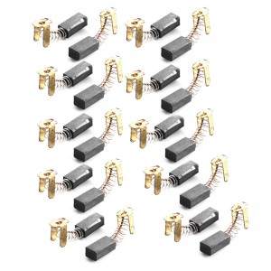 20 Pcs Electric Tool Spare Part 17mm x 7mm x 5mm Motor Carbon Brush