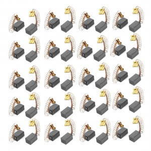Replacement 11mm x 7mm x 6mm Motor Carbon Brushes 20 Pairs