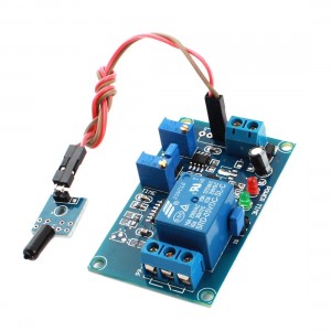 DC 5V Normally Open Viberation Time Delay PLC Module Blue