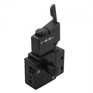 Electric Tool FA2-6/1BEK Speed Control Trigger Switch AC 250V 6(6)A 5E4 Black