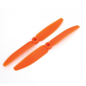 Pair 5030 5x3" 5030R Orange 2 Blade CW CCW Rotating RC Propeller for Quadcopter