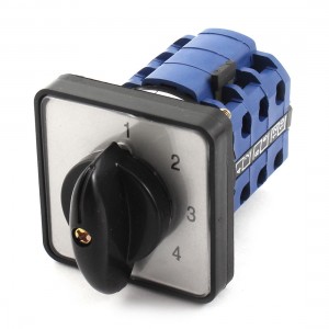 660V 16A 5 Position Panel Mounting Select Rotary Cam Changeover Switch