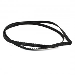 450XL 1/5" Pitch 10mm Width 225 Teeth Black Single Sided Timing Belt