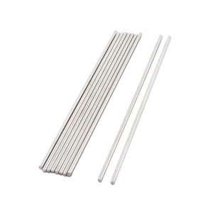 10 Pcs 250mm x 2.5mm Stainless Steel Axle Round Stick Axles Lathe Drill Rod