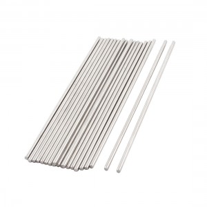20 PCS 100x2mm Stainless Steel Straight Axles Shaft Rod Bar for DIY Toy