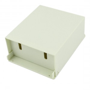 Outdoor Waterproof CCTV Surveillance Junction Box Off White 180mmx135mmx70mm