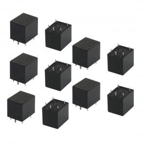 JQC-3FT73 DC 6V Coil SPDT 5 Pins PCB General Purpose Power Relays 10 Pcs
