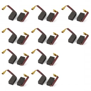 20Pcs Electric Drill Parts Replacing Part Motor Carbon Brushes 14 x 8 x 6mm