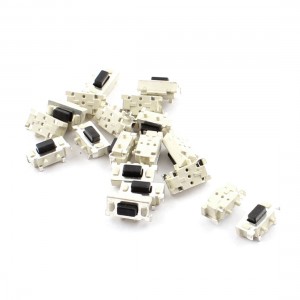 20Pcs Momentary Tact Tactile Push Button Switch 6x4x3.5mm 2-pin