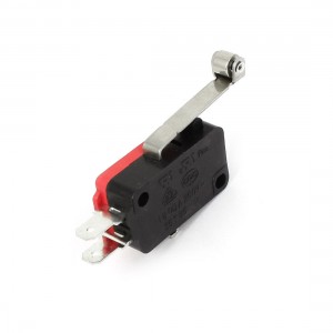 AC 250V 16(4)A SPDT Momentary Push Button Actuator Micro Switch