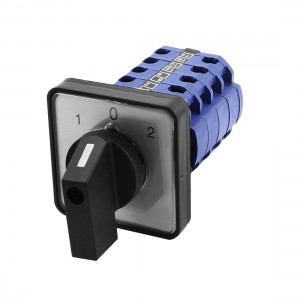 660V 20A 1-0-2 3 Position Panel Mounting Select Rotary Cam Changeover Switch