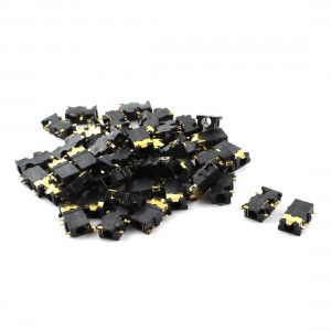 Earphone 6 Pin 3.5mm Surface Mount Female Audio Socket Connector 50pcs