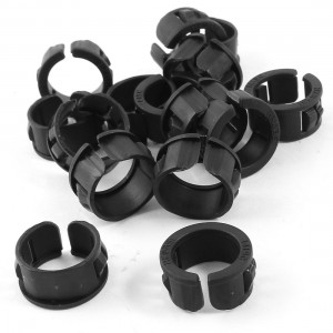 15pcs 19mm x 14mm Cable Hose Harness Protective Grommet Split Snap in Bushing