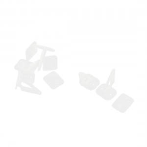 5 Set RC Model Airplane Assembly Parts 20mm x 27mm Nylon Rudder Angle