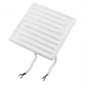 400W Power AC 220V Grooved Ceramic Base Electric IF Infrared Heater Panel