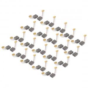 20 Pair Power Tool Replacement Motor Carbon Brushes Gray 9mm x 8mm x 4mm