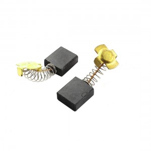 2Pcs Motor Carbon Brush for Grinder Polisher 17mm x 15mm x 7mm