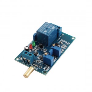 DC12V 2-LED Lamp 1 Way Dumping Angle Sensor Time Delay Relay Module