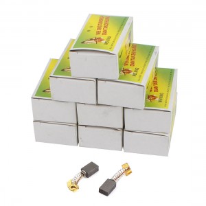 10 Pairs Electric Drill Parts Motor Carbon Brushes 10mm x 8mm x 5mm