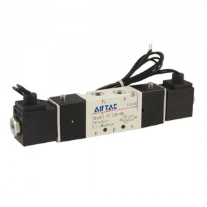 4V120 06 2 Position 5 Ports Pneumatic Solenoid Valve