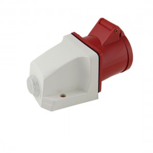 AC 220 380V 32A IEC309 2 Industrial Socket Red White