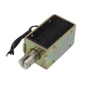 DC 24V 1.26A 6mm Stroke 0.5kg Force Pull Type Solenoid Electromagnet