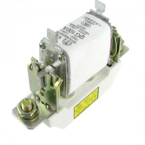 100A Blade Contact Fuse Link NT00 500V 120kA 660V 50kA Base Holder