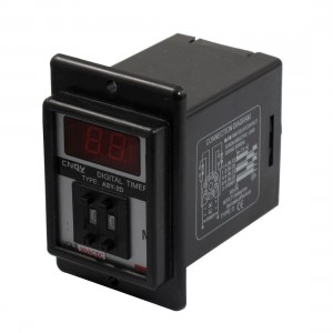 Black AC DC 36V Power on Delay Timer Time Relay 1 99 Minute 8 Pins ASY 2D