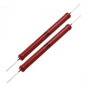 2 x 10W Power Rating 75m Ohm 2 Glass Glaze High Voltage Resistor