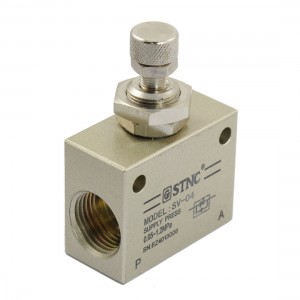 1/2"PT One Way Metal Air Flow Control Mechanical Pneumatic Gas Valve