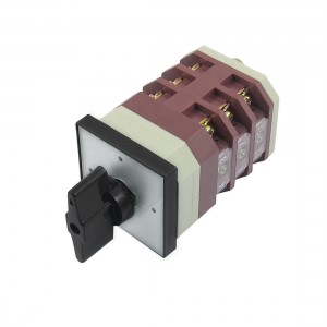 Latching AC 380V 16A 3 Position Control Cam Combination Changeover Switch Rotary