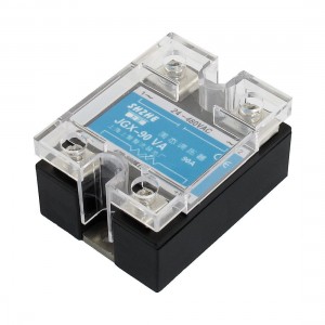 JGX 90VA 90A AC 24 480V Output Covered Adjustable Solid State Module Relay