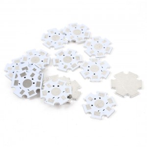 20mm 1W 3W 5W High Power LED Aluminum Base Heatsink Plate Replacement 15pcs