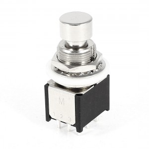 ST9PX02M 3PDT 9pin True Bypass Mod Guitar Effects Pedal Footswitch AC 125V 4A