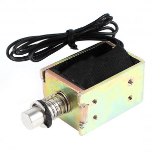 DC 12V 10mm 2 5lb Pull Push Type Open Frame Eletric Solenoid Electromagnet