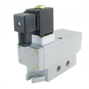 K25DH 8 2 Position 5 Way Single Electric Controlled Change Valve DC 24V