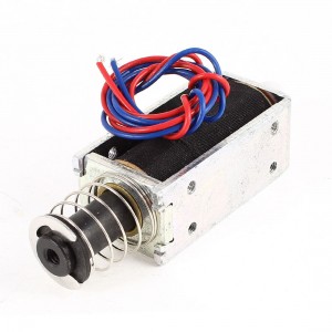 DC 24V 0.3A 20mm 3.5LB Force Push Pull Type Tubular Solenoid Electromagnet