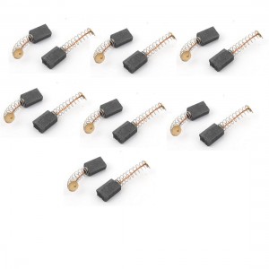 10pair Power Tool Carbon Brushes 13mm x 8mm x 5mm for Generic Electric Motor