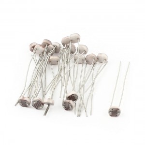 40pcs Photo Light Sensitivity Resistor Photoresistor Optoresistor 5mm GL5539