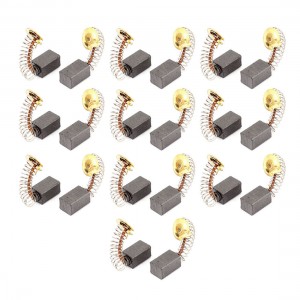 20pcs Gray Power Tool Replacement Motor Carbon Brushes 12mmx7mmx6mm