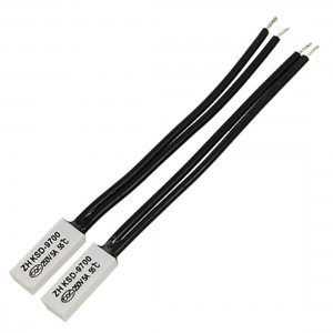 KSD9700 Normal Close 55 Celsius Thermostat Temperature Switch 2 Pcs