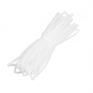 3mm Diameter Clear Polyolefin Heat Shrinking Tube 10M 32.8ft