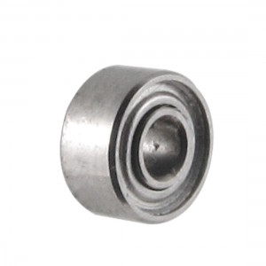 Silver Tone Metal Sealed Deep Groove Radial Ball Bearing 1.5mm x 4mm x 2mm