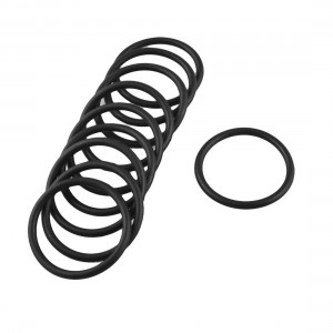Replacement Black 37mm x 3mm Rubber O Ring Oil Seal Gasket 10 Pieces