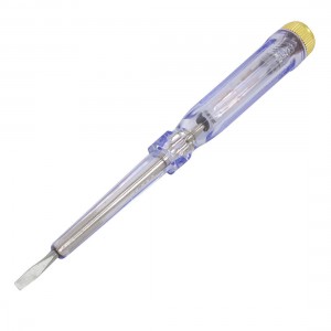 Clear Blue Plastic Handle 3mm Slotted Bit AC 100-500V Electroprobe