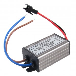 AC 175-265V DC 3-10V 300mA Water Resistant Power Supply for 1W-3W LED Lamp
