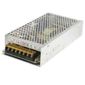 AC 110/220V DC 24V 5A 120W Metal Case Power Supply Adapter for LED Strip Light