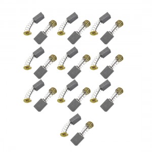20 Pcs Spring 31/64" x 5/14" x 15/64" CB411 Carbon Brushes for Makita Motor